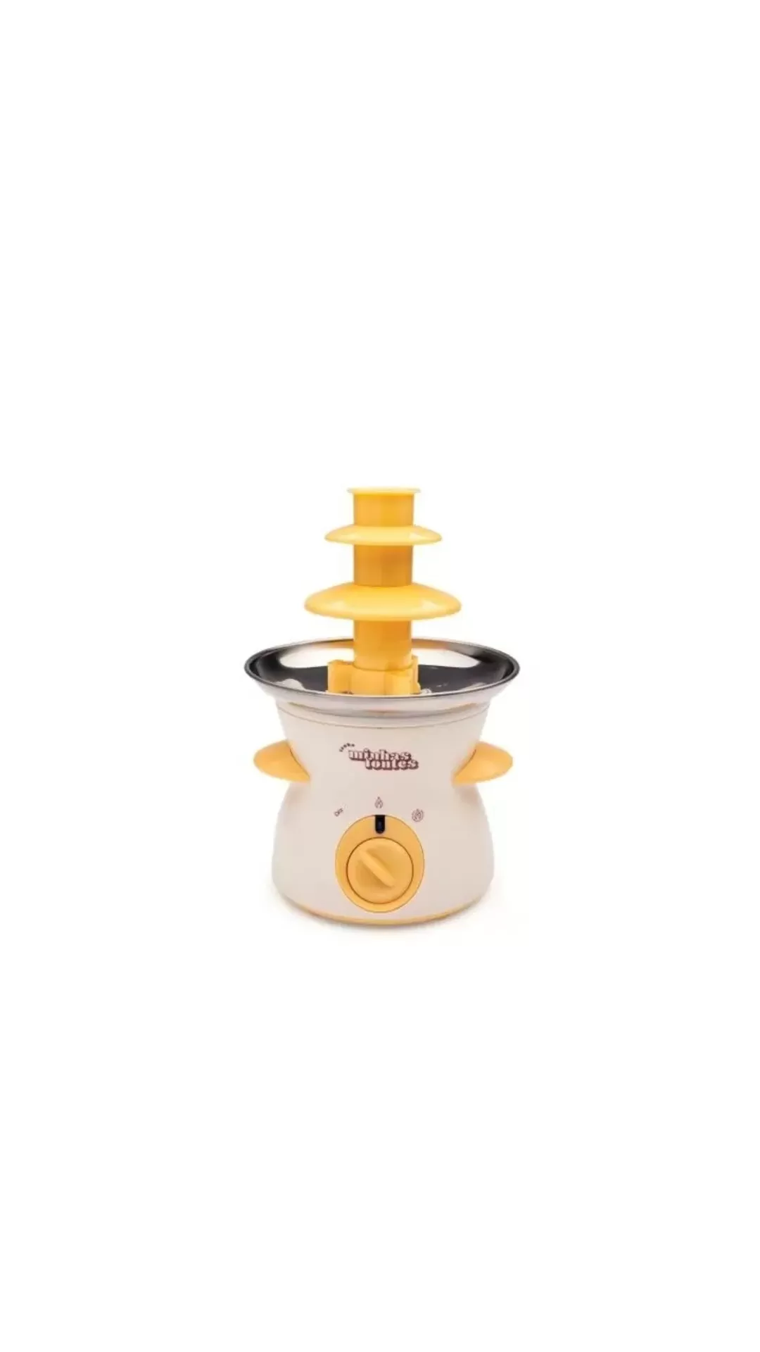 Fonte De Chocolate 220v Minhas Fontes Imaginarium Cor Bege