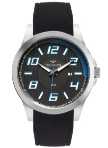 Relógio Technos Masculino Racer Prata 2115NAZ/2P - Trechnos