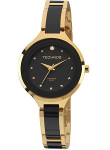 Relógio Technos Feminino Ceramic Dourado