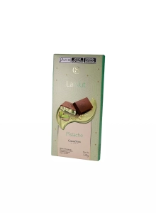 Tablete Lanut Pistache 130g Barra De Chocolate Cacau Show