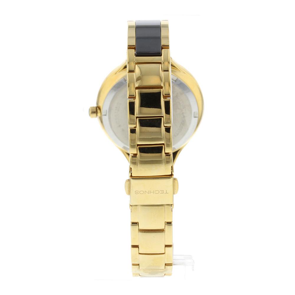 Relógio Technos Feminino Ceramic Dourado