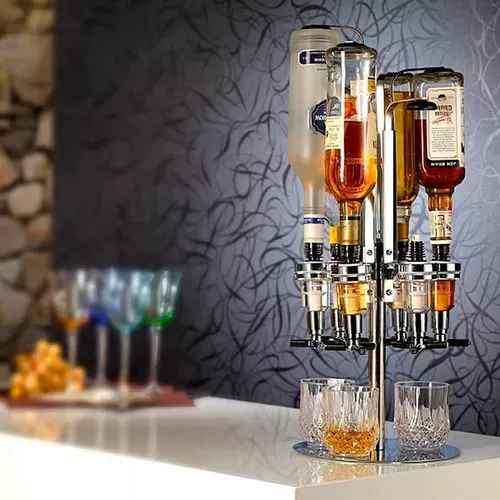 Dispensador De Bebidas Para 6 Garrafas Bar Butler Home Bar
